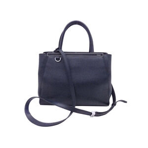 Fendi Toujours bag Navy Blue leather Handbag shoulder